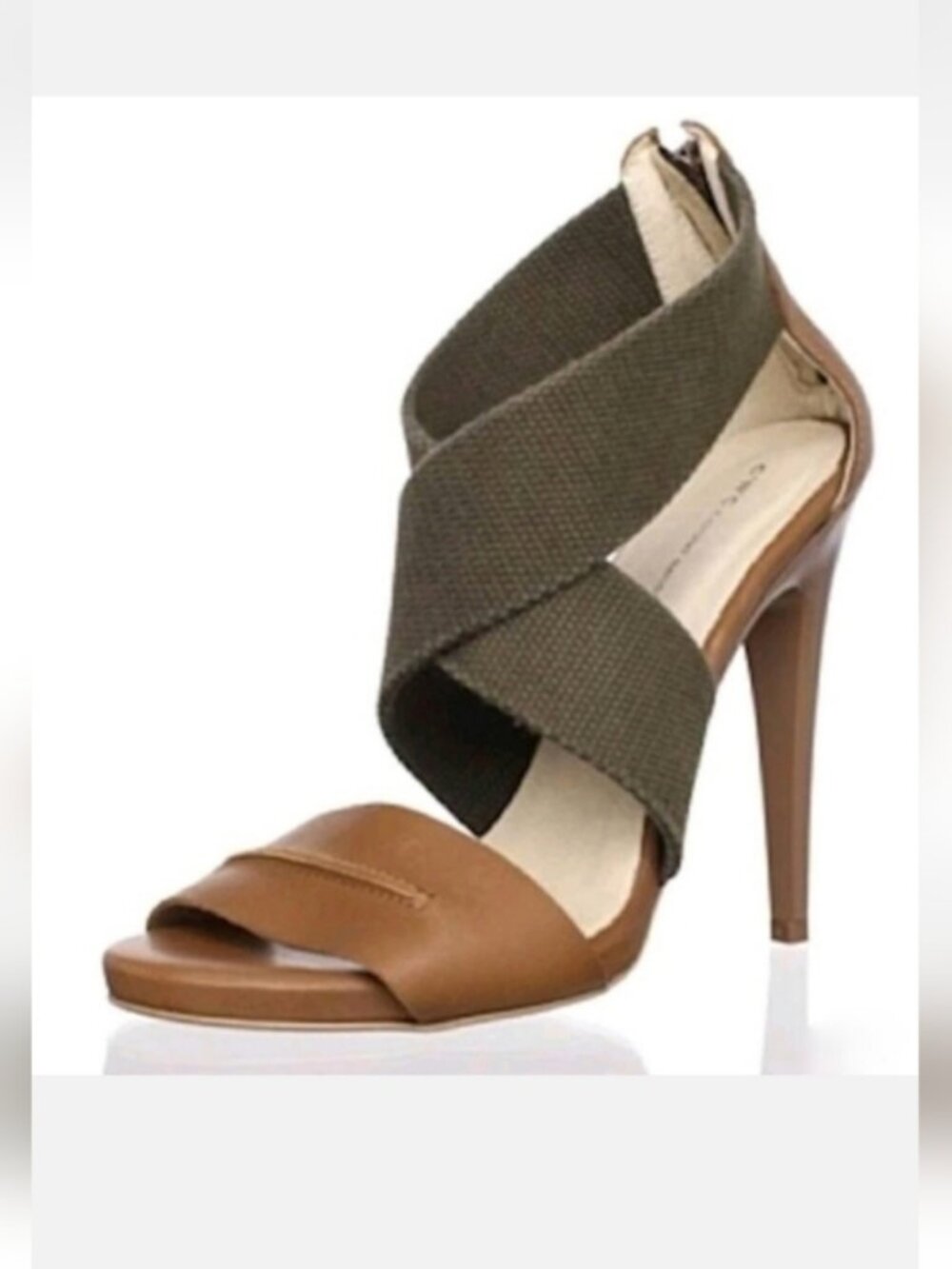 C'N'C COSTUME NATIONAL Women's Crisscross Stiletto Shoe Sandals Sz.6